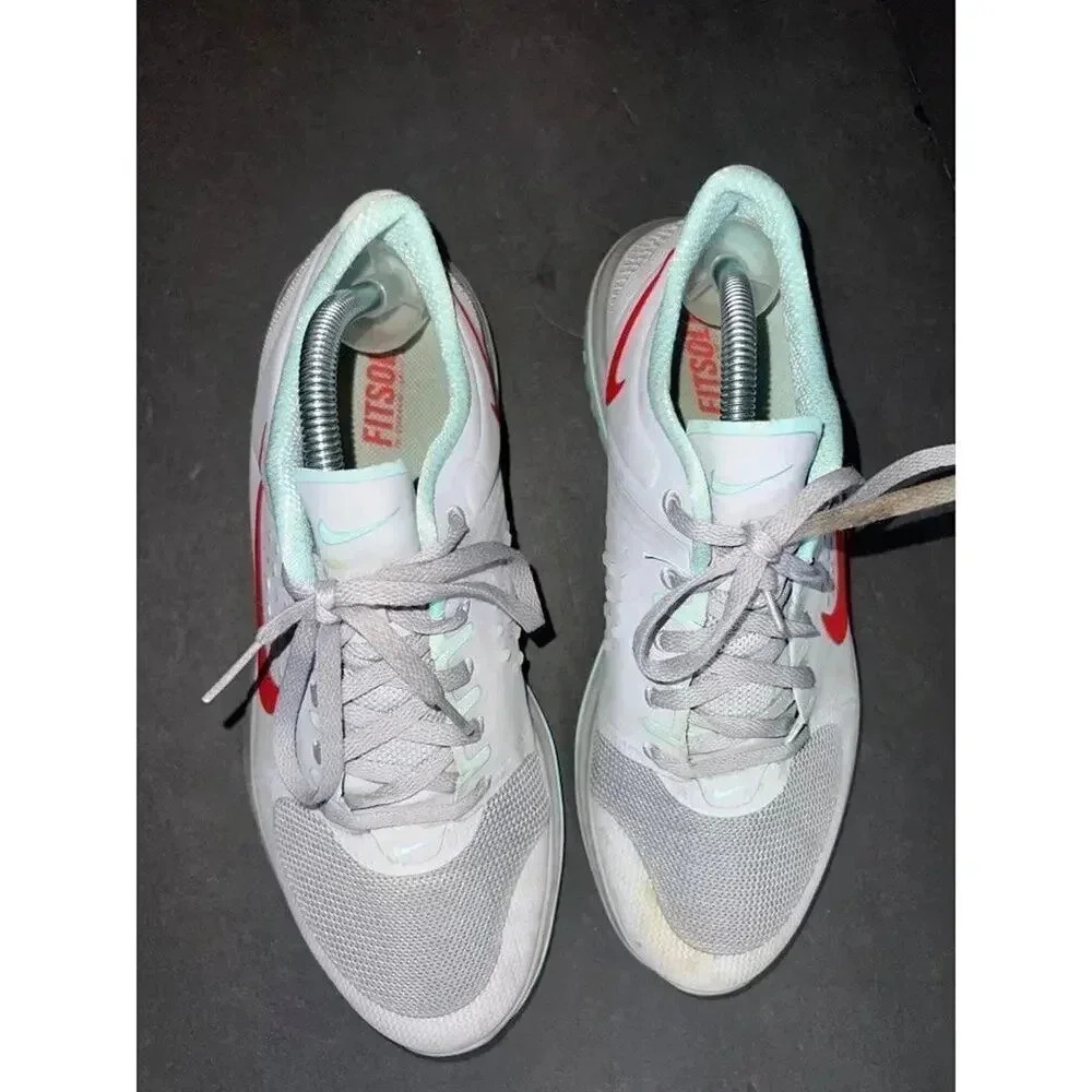 Nike fitsole lite grey teal running shoes sneakers athletic women’s size 10 - Picture 5 of 10